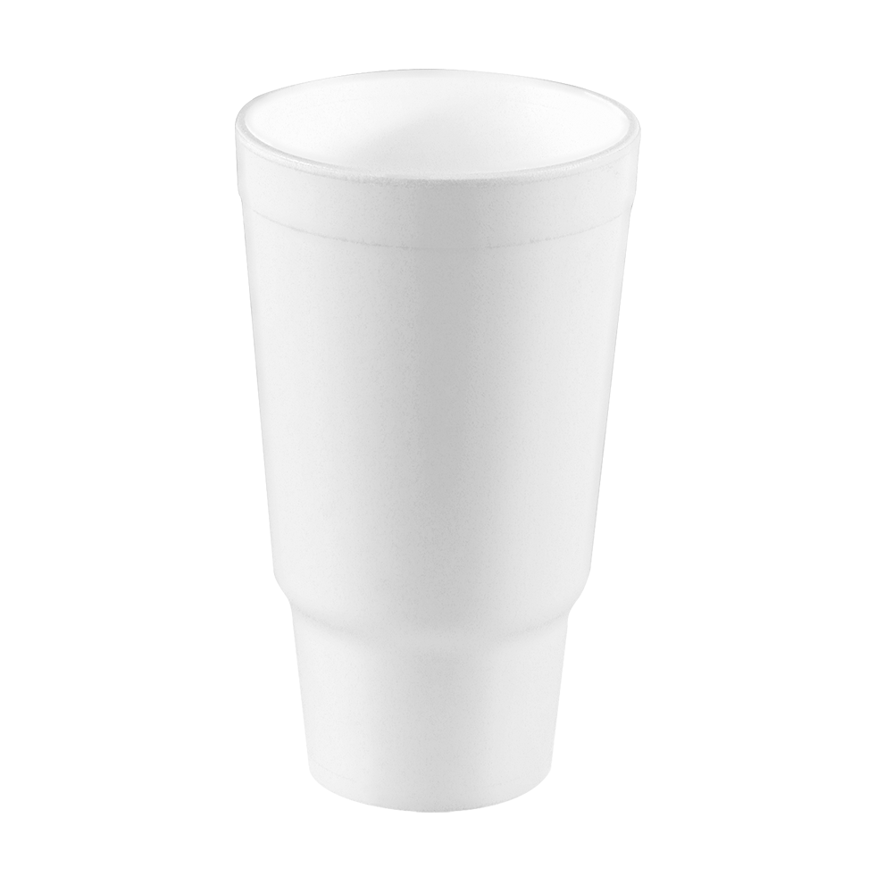 Convermex® White Foam Cup - 20 oz., All Florida Paper