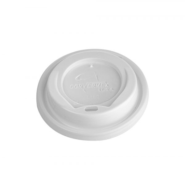 2864916295 PLASTIC PS LID 12_20 OZ 90MM HOT CUP CONVERPRO 20X50 1000